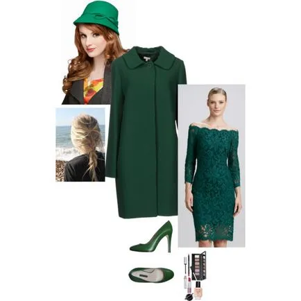 Ce să poarte o rochie verde