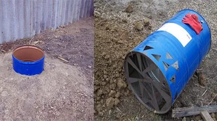 Tipul de toaletă cort cu mâinile lor