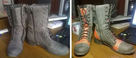 Cu mâinile în ghetele