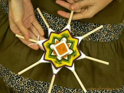 Mandala cum să țese