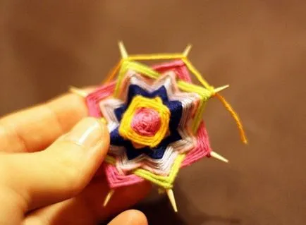 Mandala cum să țese Mandala cum să țese