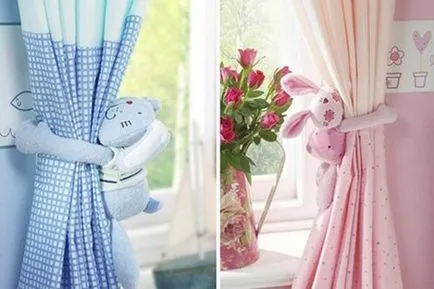 Decoratiuni pentru perdele cu mâinile Decoratiuni pentru perdele cu mâinile