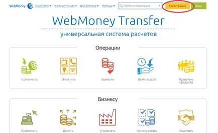 Cum de a deschide portofele WebMoney