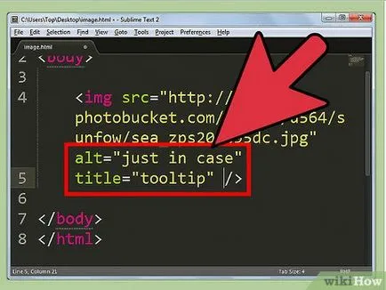 Cum de a insera o imagine într-un site web