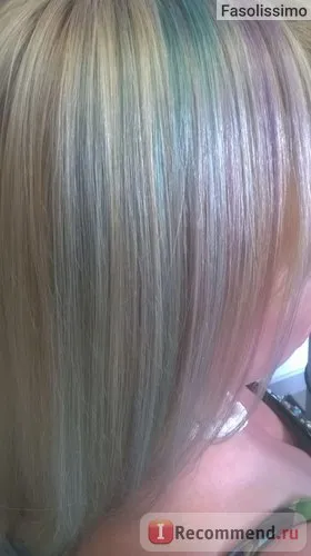 de colorare a părului fără un comburant