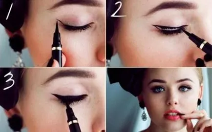 săgeată Make-up săgeată Make-up