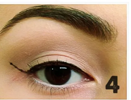 săgeată Make-up săgeată Make-up