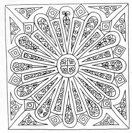 Mandala cum să țese Mandala cum să țese