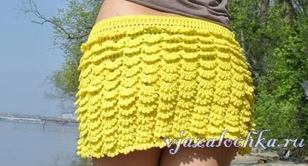 Cum să tricot croșetat frill