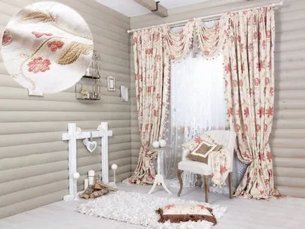 Decoratiuni pentru perdele cu mâinile