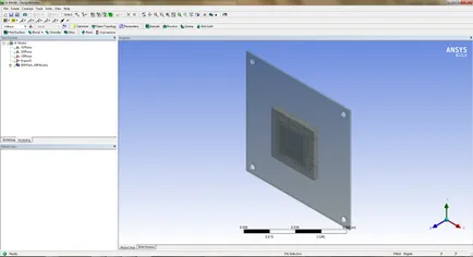 Ansys-l banc de lucru