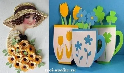 Card pentru vacanță cu propriile lor mâini