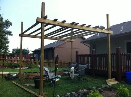 Cum de a construi o pergolă