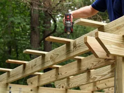 Cum de a construi o pergolă Cum de a construi o pergolă