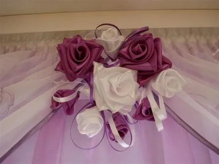 Decoratiuni pentru perdele cu mâinile