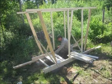 Tipul de toaletă cort cu mâinile lor Tipul de toaletă cort cu mâinile lor