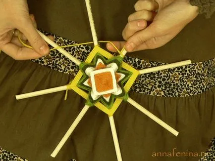 Mandala cum să țese