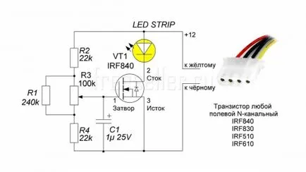tastatura iluminata cu mâinile