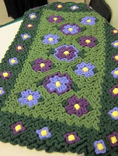 Cum să tricot croșetat frill