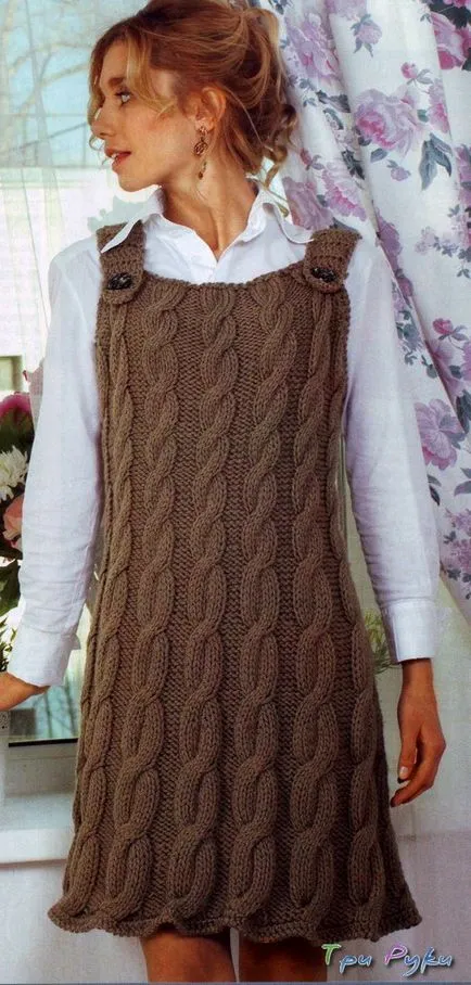 Cum să tricot Sarafane