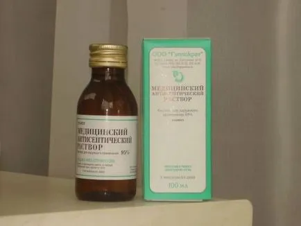 Ce se întâmplă dacă un tampon cu alcool fata