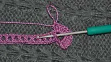 Cum să tricot croșetat frill
