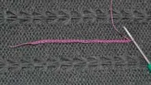 Cum să tricot croșetat frill