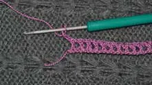 Cum să tricot croșetat frill