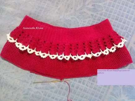 Cum să tricot croșetat frill