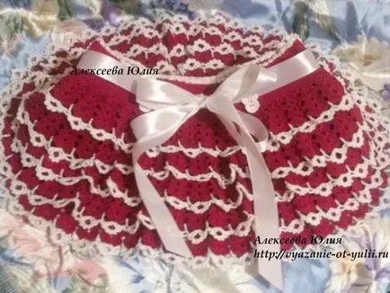 Cum să tricot croșetat frill