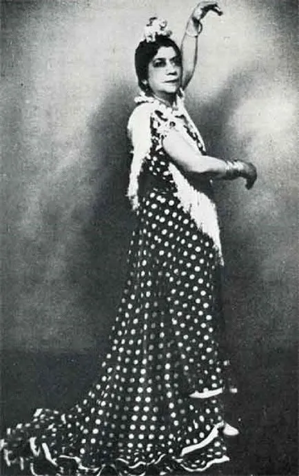 20 de dansatori de flamenco restante