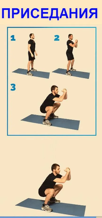12 exerciții, care va fi suficient pentru a fi mereu în formă! Tepe Nu trebuie să merg la un club de fitness!