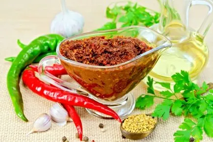 Adzhika reteta acasă adzhika acasă cele mai delicioase