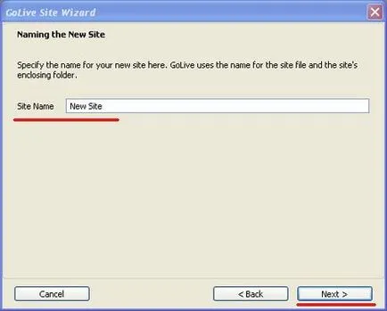 Adobe GoLive cs - site-ul construi