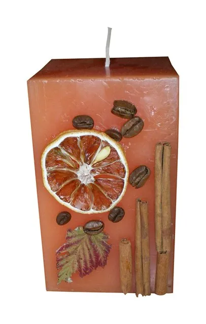 Orange decor cu mâinile lor, o mulțime de idei, oblacco