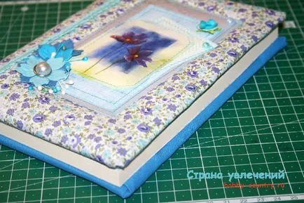 Notebook în tehnici scrapbooking