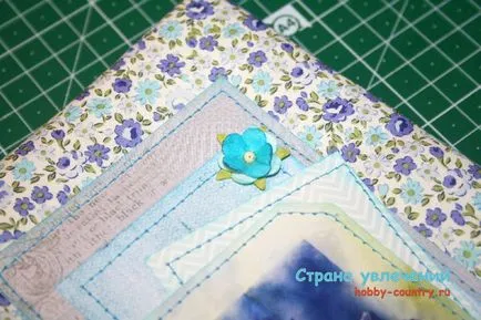 Notebook în tehnici scrapbooking