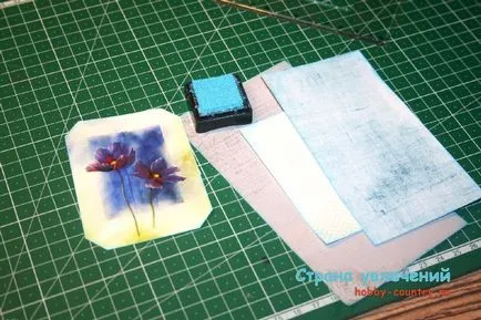 Notebook în tehnici scrapbooking
