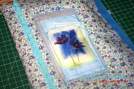 Notebook în tehnici scrapbooking
