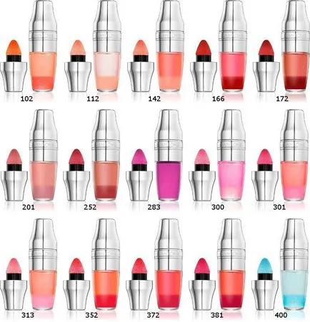 Sidefiu buze Lancome comentarii scuturare suculent și fotografii după aplicare (Shine) Sidefiu buze Lancome comentarii scuturare suculent și fotografii după aplicare