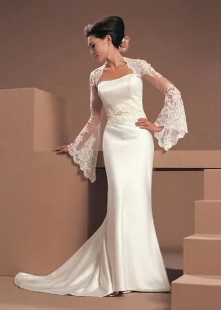 Bolero de nunta (68 poze) pe rochie, dantelă, cu glugă, cu maneca lunga, blana, pentru (lung) Bolero de nunta (68 poze) pe rochie, dantelă, cu glugă, cu maneca lunga, blana, pentru