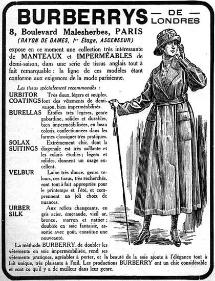 Burberry, enciclopedia de moda