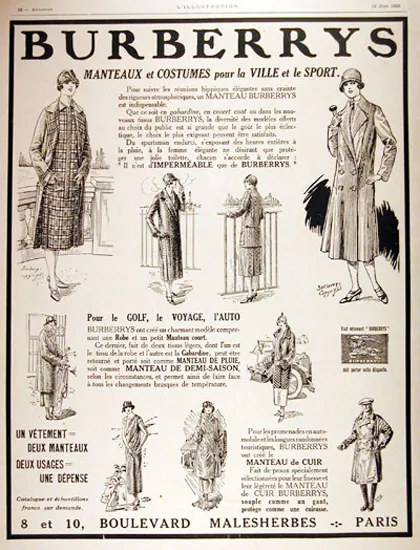 Burberry, enciclopedia de moda