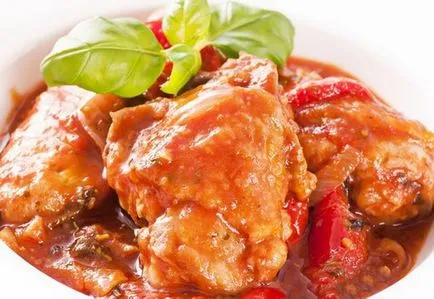 Chakhokhbili de pui - pui rețete chakhokhbili - cum să