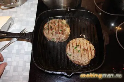 Cheeseburger - gătit pentru bărbați