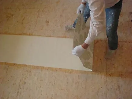 Această primă instrucțiuni de instalare de fundal sau laminat cu mâinile lor, clipuri video și fotografii