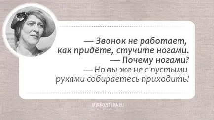 Citate Faina Ranevskaya