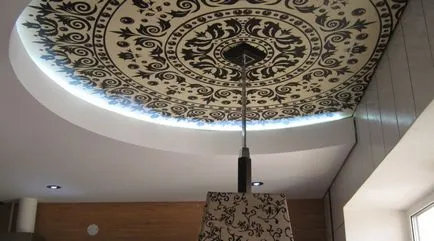 Decorul de tavan cu materialele sale mâini și opțiuni de proiectare (50 poze)