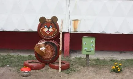 meșteșugurile Chalet de la anvelope cum să dau afară anvelopei cu mâinile, ceea ce puteți face
