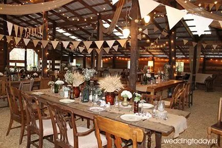 Decorul și designul rustic nunta